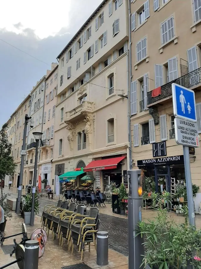 Duplex Vieux Port Appartement Complet 4 Couchages Climatise Entire Apartment 2 Beds For 4 Persons Marseille